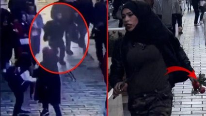 İstiklal'den kaçarken elinde tuttuğu gül bir mesaj mı? Uzmanlar kameraya yansıyan görüntüyü yorumladı