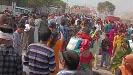 दंदरौआ धाम पहुंची बुजुर्ग महिला भीड़ के नीचे दबने से हुई घायल, अस्पताल पहुंचने से पहले मौत