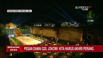 Download Video: Pemimpin Negara Peserta G20 Hadiri Jamuan Makan Malam di GWK