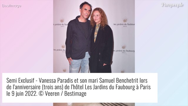 Complicité, amour : Vanessa Paradis et son mari Samuel Benchetrit dans une situation spéciale