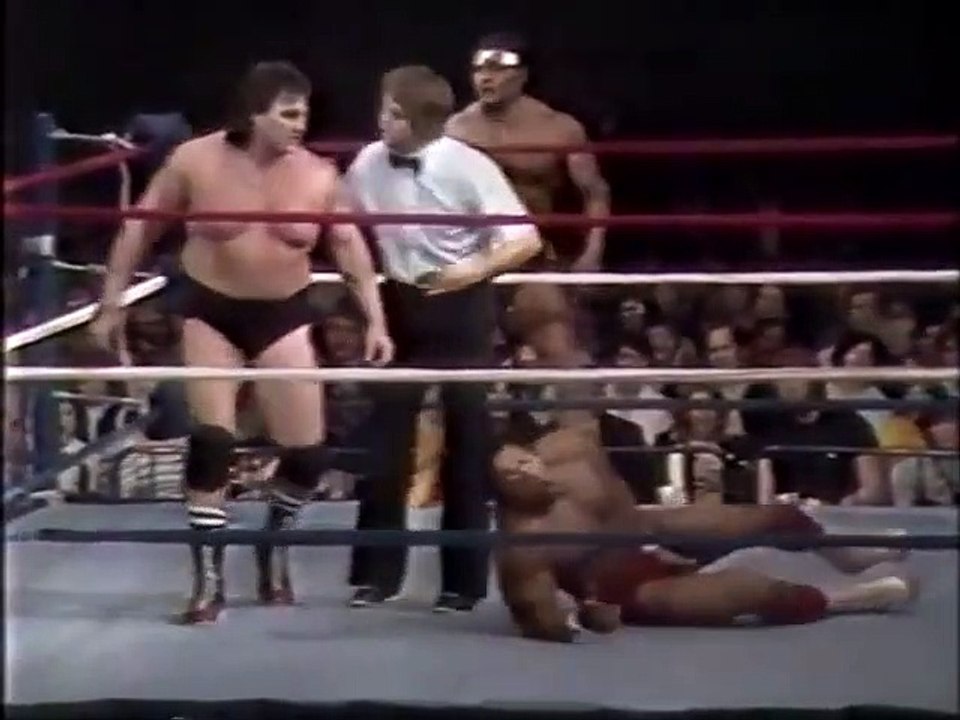 Rocky Johnson & Tony Atlas vs Adrian Adonis & Dick Murdoch   Chase Feb 19th, 1984 Tag Titles