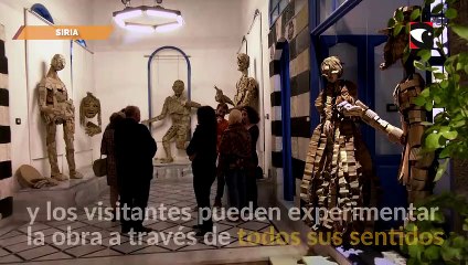 Download Video: (REUTERS) El arte se propaga a través de la Instalación artística que simula los sentimientos humanos