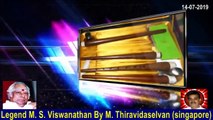 Legend M. S. Viswanathan By M. Thiravidaselvan (singapore) Vol 51