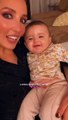 Inês Gutierrez partilha vídeo junto à filha: “A minha boneca faz 7 meses”.