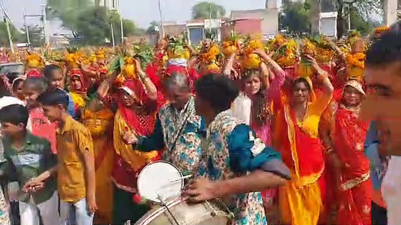 कलशयात्रा का संगम, 24 कुंडीय गायत्री महायज्ञ से पहले धरती को स्वर्ग बनाने का आह्वान