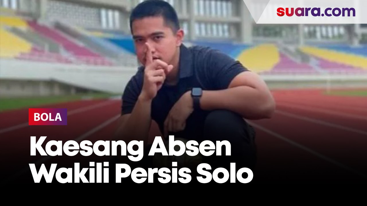 Konfirmasi Hadir, Kaesang Pangarep Absen Wakili Persis Solo di RUPS LIB