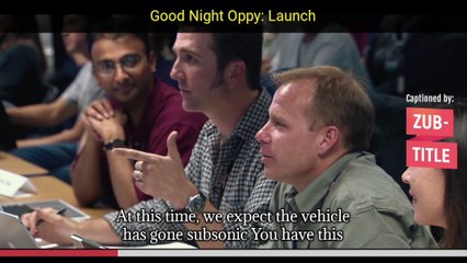 Goog night Oppy:  Launch (Captioned)
