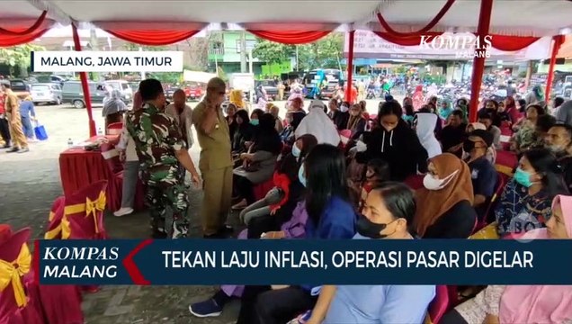 Kendalikan Laju Inflasi, Pemkot Malang Gelar Operasi Pasar