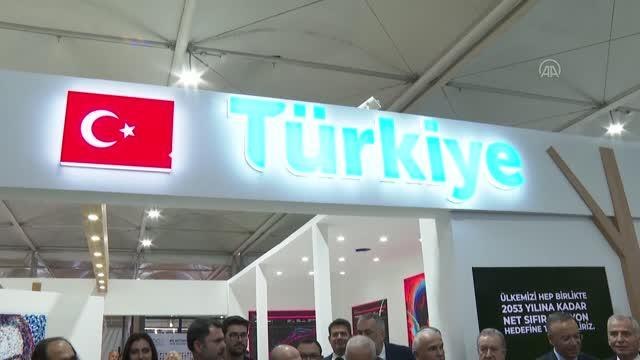 ŞARM EL ŞEYH - COP27 toplantıları- Çevre, Şehircilik ve İklim Değişikliği Bakanı Murat Kurum Türkiye Pavilyonu'nun açılışını gerçekleştirdi