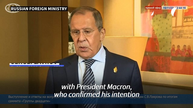 Russia's Lavrov says Ukraine's terms for negotiations 'unrealistic'