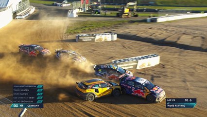 Highlights from final event of World RallyCross Championship in Germany