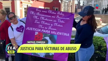 Exigen justicia para víctimas de abuso en Saltillo, Coahuila