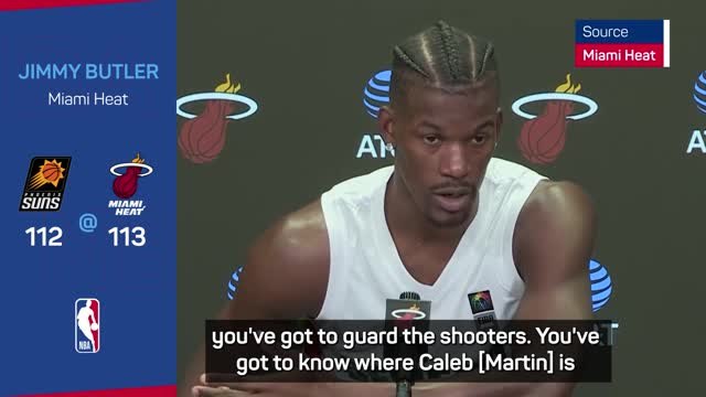 Butler lauds Bam's monster performance against the Suns