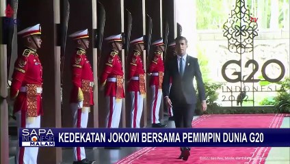 Momen Akrab Jokowi dan Pemimpin Dunia Peserta G20 saat Jamuan Makan Bersama