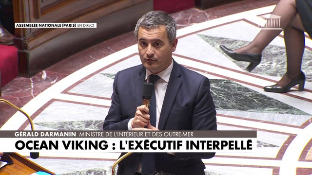 Gérald Darmanin : «Tout est fait pour accueillir le mieux possible» les 234 migrants