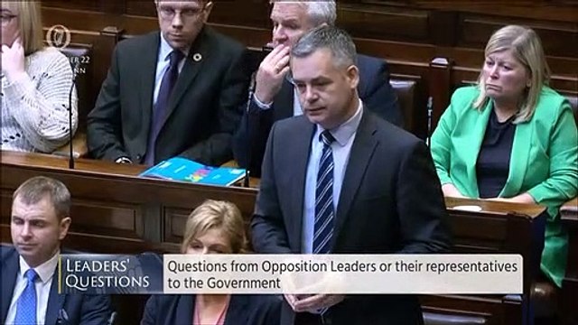 Pearse Doherty claims Leo Varadkar ‘delusional’ if he thinks ‘housing in Derry similar to housing in Dublin’