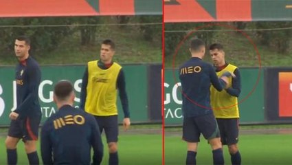 Bruno Fernandes'ten sonra Cancelo da Cristiano Ronaldo'yu tersledi! O görüntü dünya basınında gündem oldu