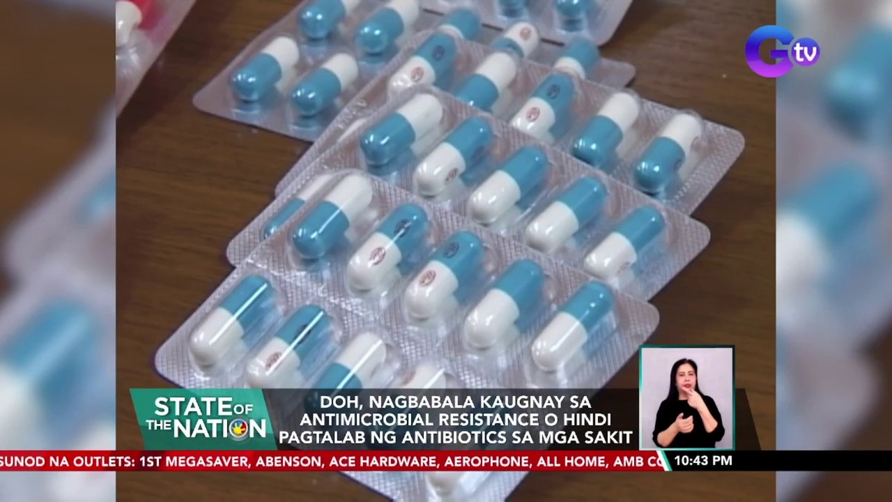 DOH, nagbabala kaugnay sa antimicrobial resista...