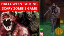 Halloween Talking Scary Zombie Game Fun  Very Funny Game 