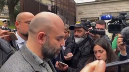 Saviano a processo: "Sono scrittore, mio strumento è la parola"