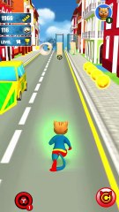 Super Hero Cat Run Game Level 14  Best Run Game 