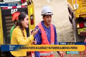 Sedapal bloqueó con desmonte ingreso a refugio: más de 30 canes han pasado días sin comer