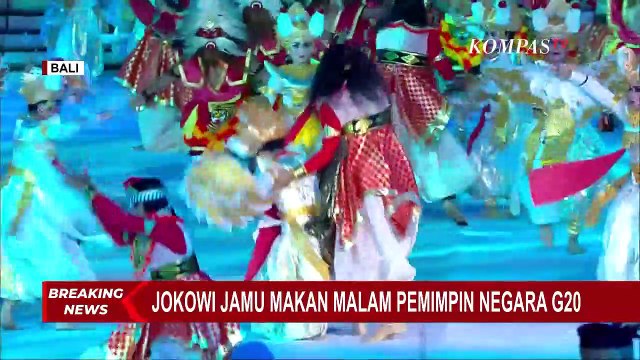 Keren! Pagelaran Budaya dari Sabang-Merauke Meriahkan Gala Dinner G20 di GWK Bali