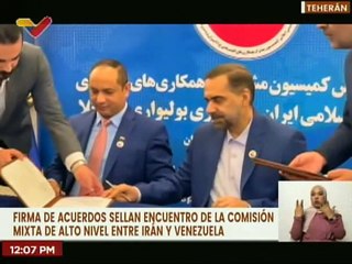 Tải video: Venezuela e Irán suscriben convenios  de cooperación en áreas estratégicas