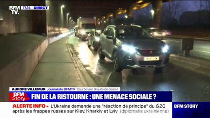 Baisse de la ristourne carburant: 40 minutes d'attente dans cette station-service à Courbevoie