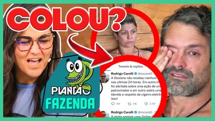 PLANTÃO AFAZENDA14: CARELLI EXPLICA FICHAS P DEOLANE; IRAN CONVENCE BABI A MUDAR INDICAÇÃO; B TÁ ON