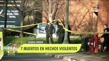 Hechos violentos en universidades de Estados Unidos dejan siete muertos