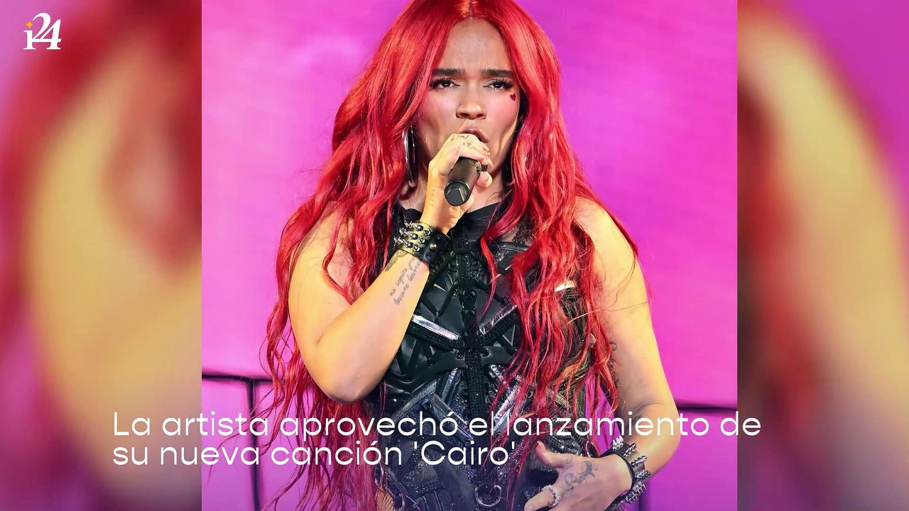 "Cumplir sueños mientras trabajo": Karol G habla de su viaje a Egipto