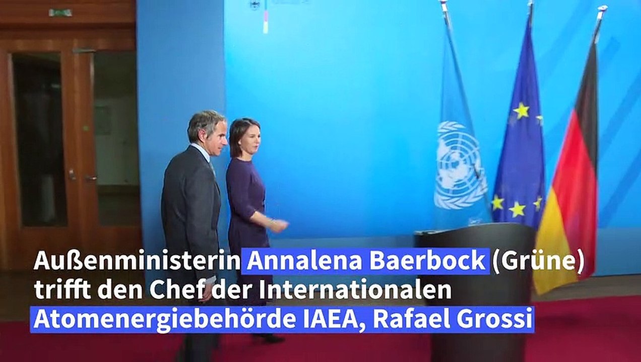 Atomkraftwerk Saporischschja: Baerbock wirft Putin unverantwortliches Verhalten vor