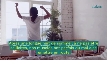 3 étirements à faire le matin pour bien commencer sa journée