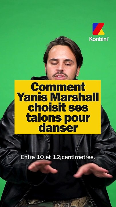Comment Yanis Marshall choisit ses talons pour danser