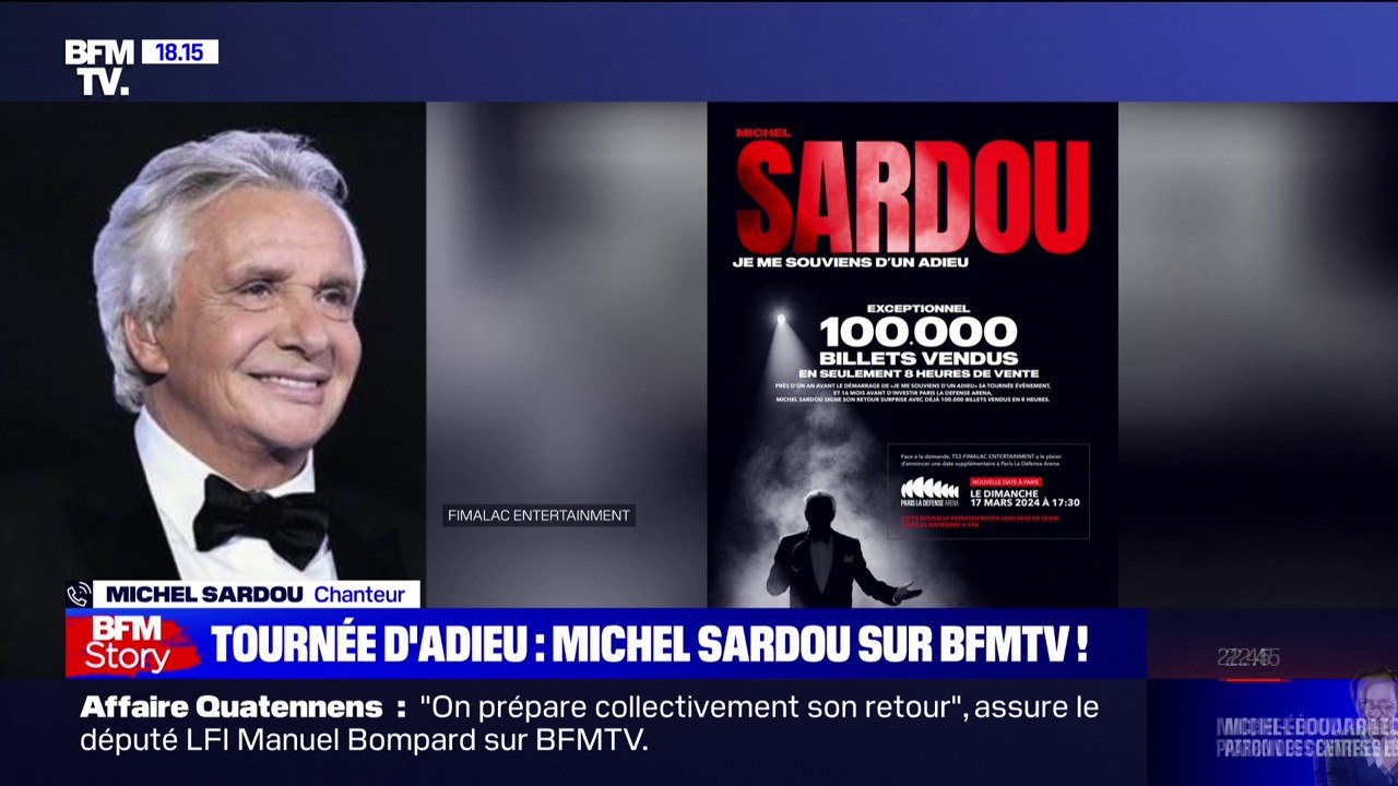 "Je n'ai jamais fait ça de ma vie": Michel Sard...
