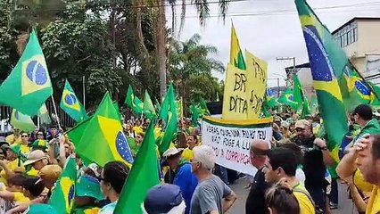 Manifestação em Juiz de Fora