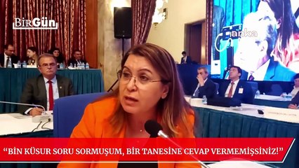 Gülizar Biçer Karaca’dan Bakan Bozdağ’a: “Bin küsur soru sormuşum, bir tanesine cevap vermemişsiniz!”