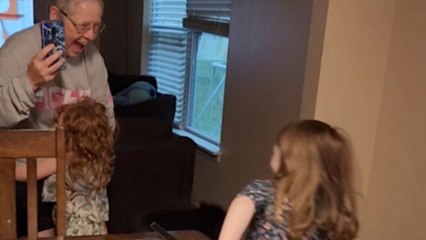 Grandma Who Beat Cancer Surprises Grandkids After Two Years | Happily TV