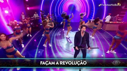 "Rádio Pirata": Paulo Ricardo canta sucesso no Faustão Na Band 15/11/2022 16:05:28