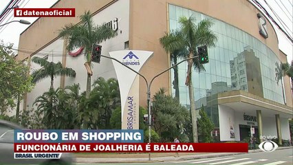 Roubo a joalheria e funcionária baleada 15/11/2022 16:10:52