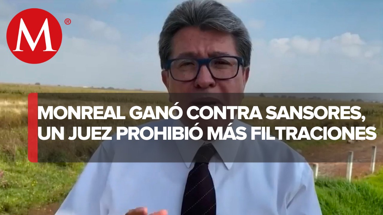 Monreal obtiene suspensión definitiva contra ataques de Layda Sansores