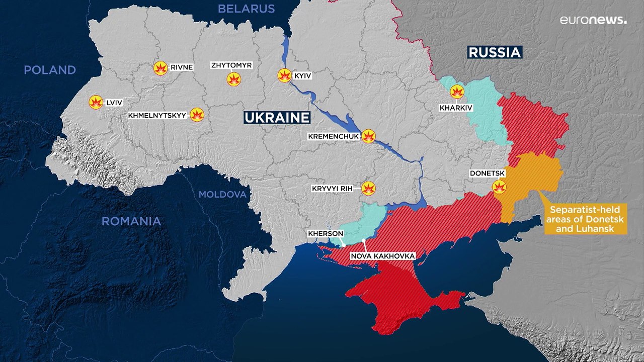 100 missili russi sull'Ucraina: "È questa la pace che vuole Putin?"