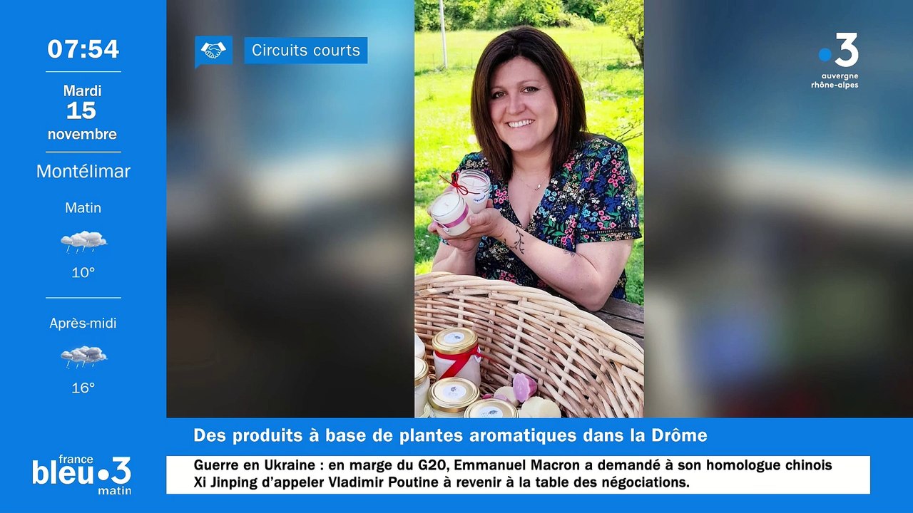 À Bourg-lès-Valence, Cécinat, cosmétiques naturels, bio et bougies végétales.