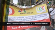 teleSUR Noticias 15:30 15-11: Pueblo de Colombia respalda a su presidente
