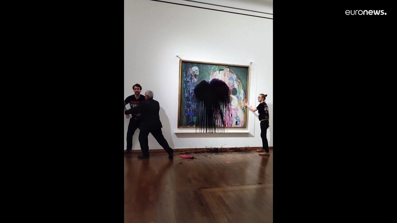 Öl auf Klimt in Wien: Was fordert 'Letzte Generation Österreich'?
