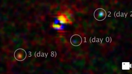 Supernova é vista explodindo em três momentos diferentes; confira