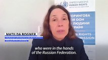 Ukrainian, Russian prisoners of war tortured: UN