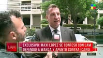 Maxi López rompió el silencio y habló de Wanda Nara.