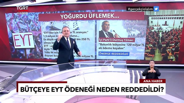 EYT’de Kafa Karıştıran Hesap: Bütçede Neden Yok? - Ekrem Açıkel İle TGRT Ana Haber